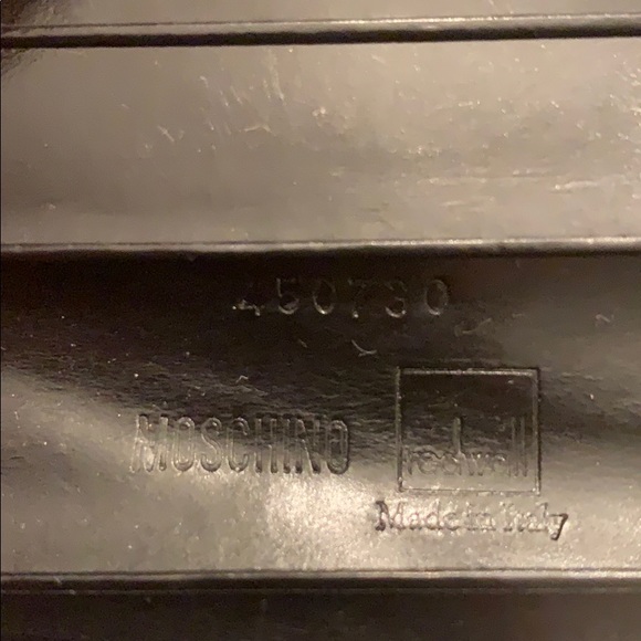 Moschino Leather coin purse bifold wallet - Picture 5 of 9